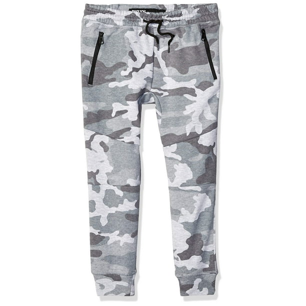 BROOKLYN ATHLETICS Boys Big Fleece Jogger Pants Active Zipper Pocket Sweatpants
